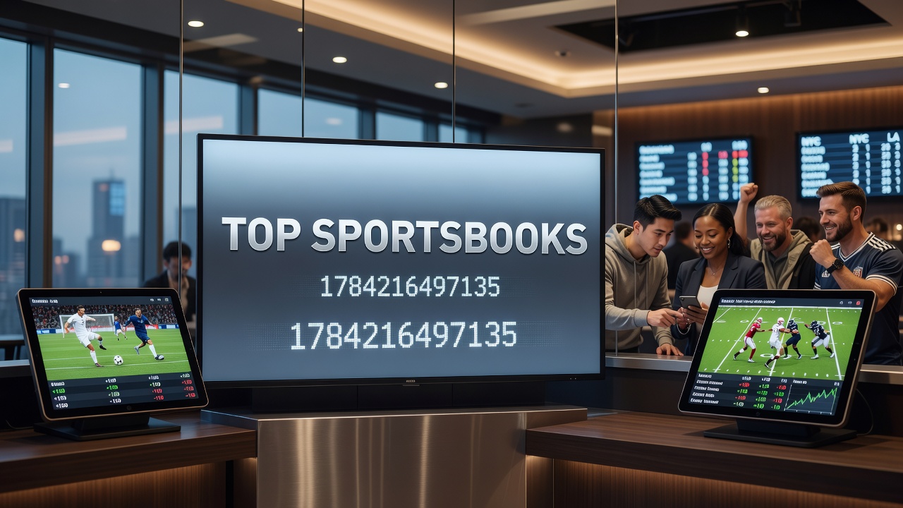 Overview of leading sportsbooks platforms showing various betting interfaces and market data displays