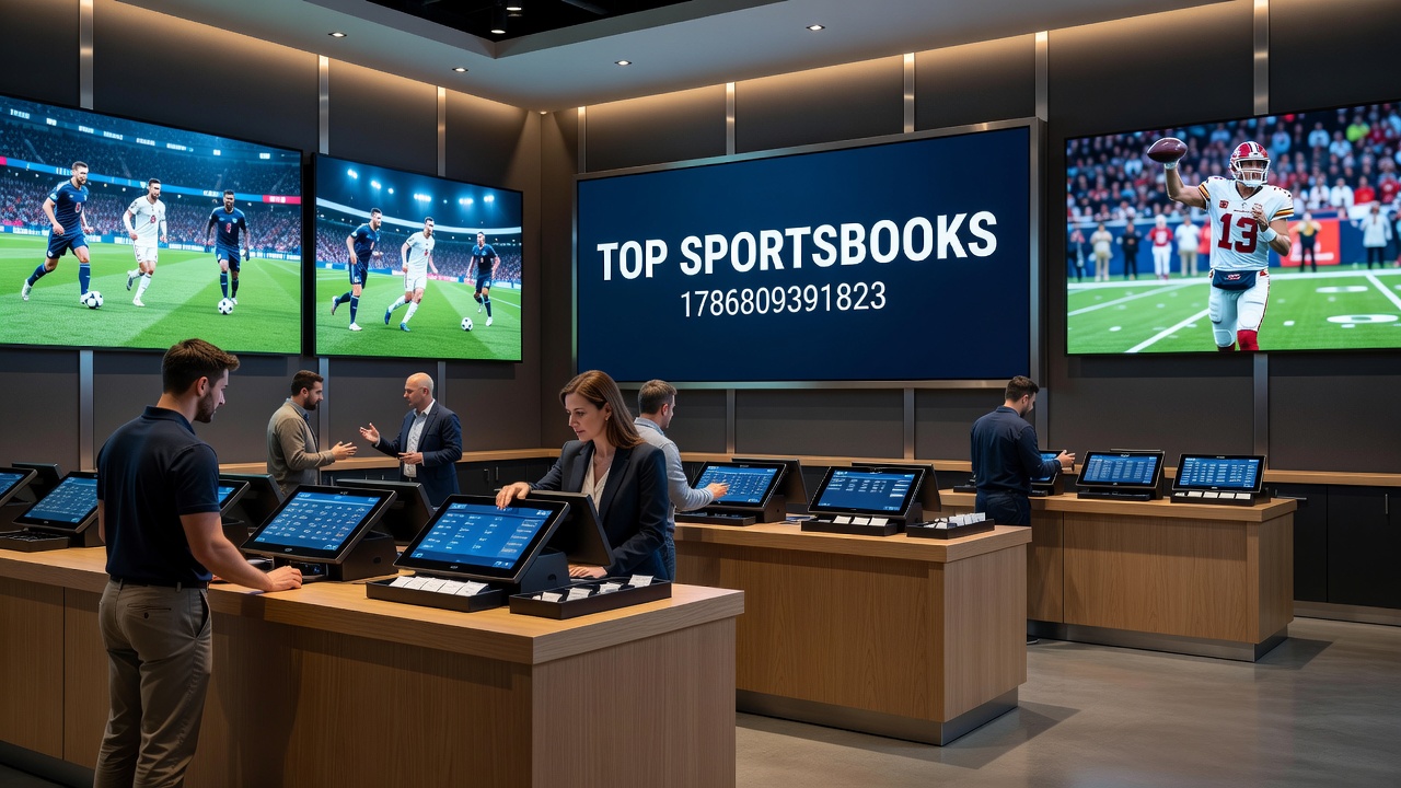 Data visualization showing market share distribution among leading sportsbooks in regulated US states
