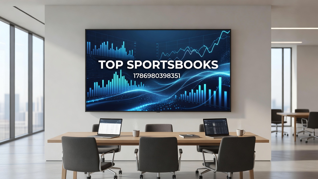 Sportsbook app interfaces and betting options display